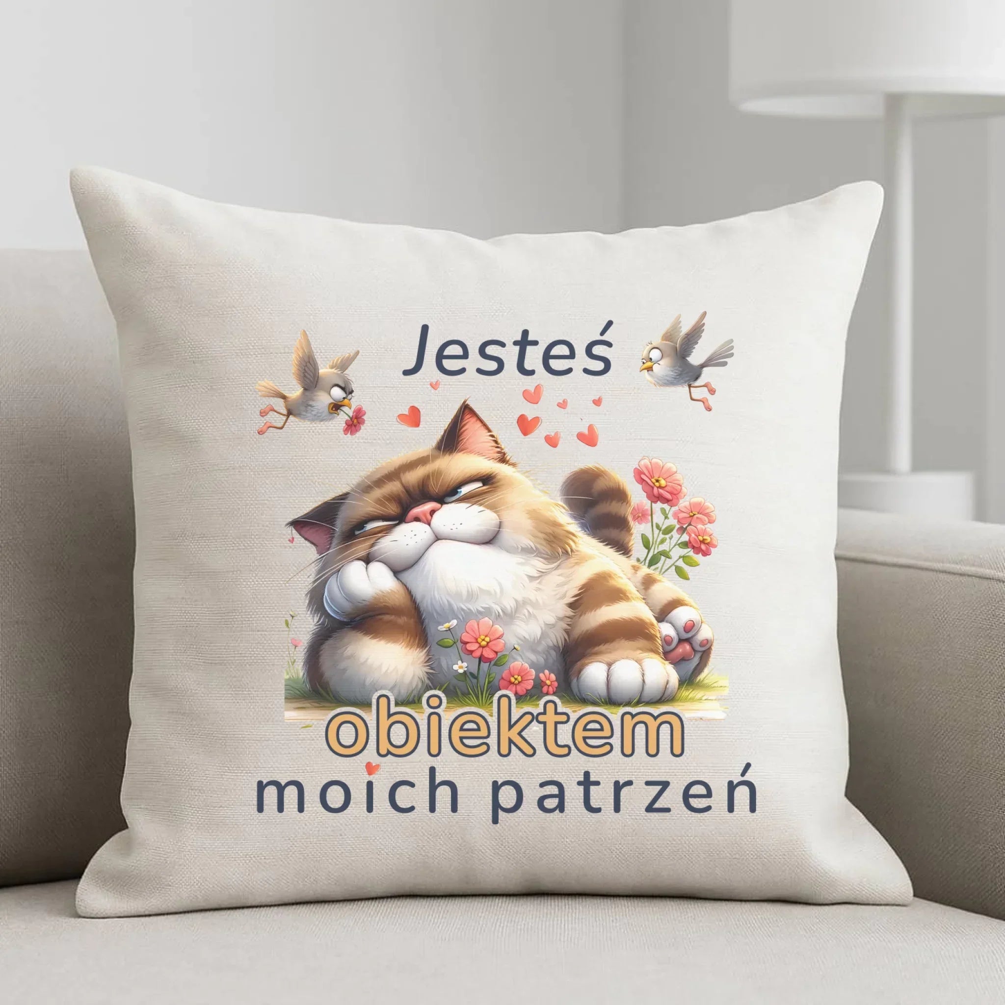 Poduszka dla par - Jesteś obiektem moich patrzeń W68 - StoryCups.pl