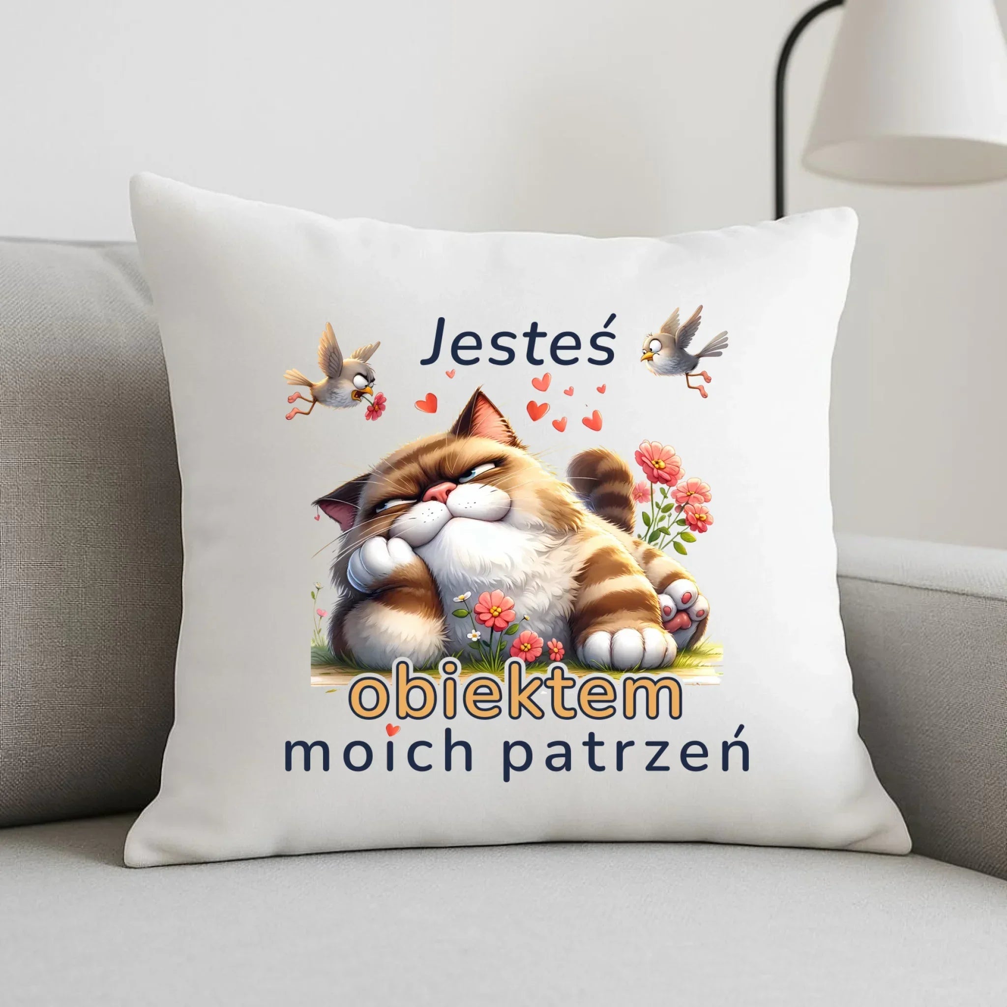 Poduszka dla par - Jesteś obiektem moich patrzeń W68 - StoryCups.pl