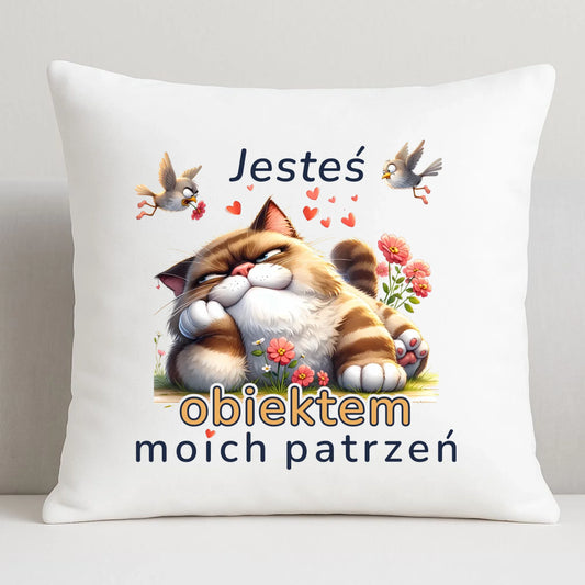 Poduszka dla par - Jesteś obiektem moich patrzeń W68 - StoryCups.pl