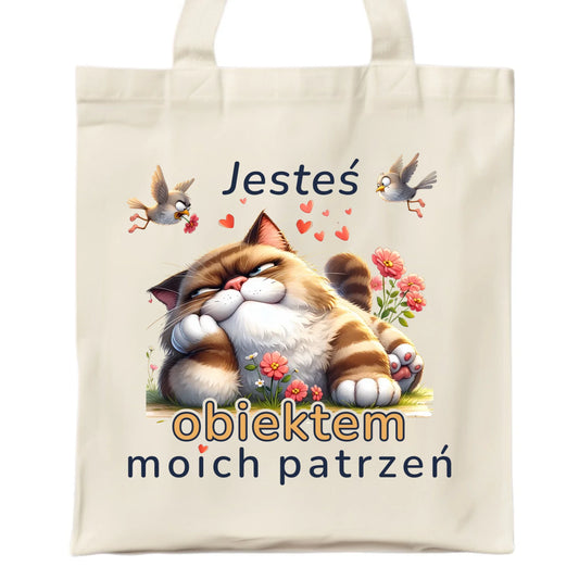 Torba dla par - Jesteś obiektem moich patrzeń W68 - StoryCups.pl