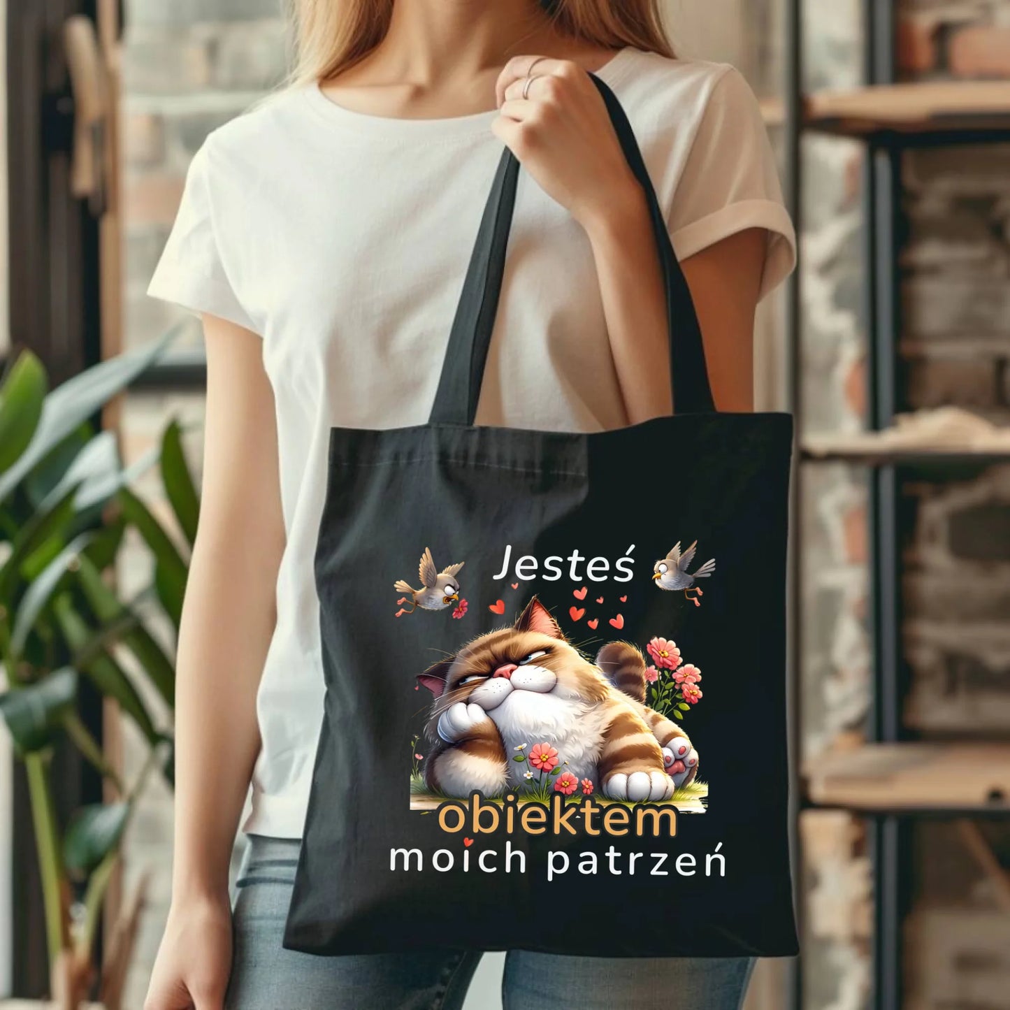 Torba dla par - Jesteś obiektem moich patrzeń W68 - StoryCups.pl