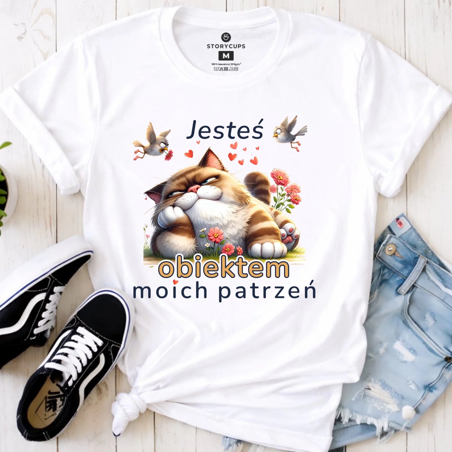 Koszulka damska - Jesteś obiektem moich patrzeń W68 - StoryCups.pl