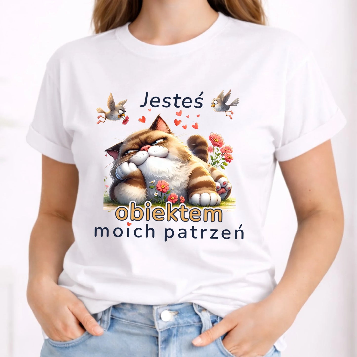 Koszulka damska - Jesteś obiektem moich patrzeń W68 - StoryCups.pl