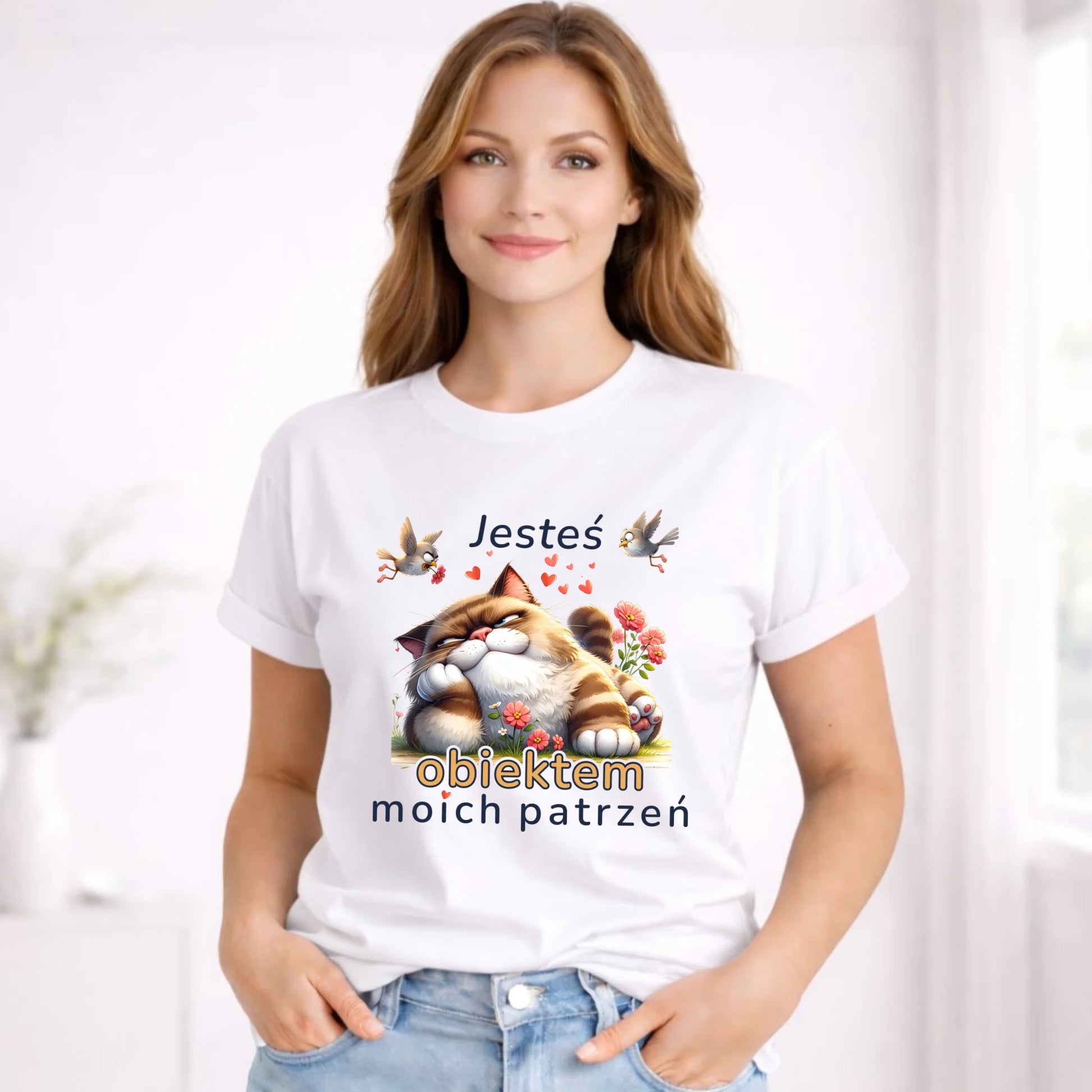 Koszulka damska - Jesteś obiektem moich patrzeń W68 - StoryCups.pl