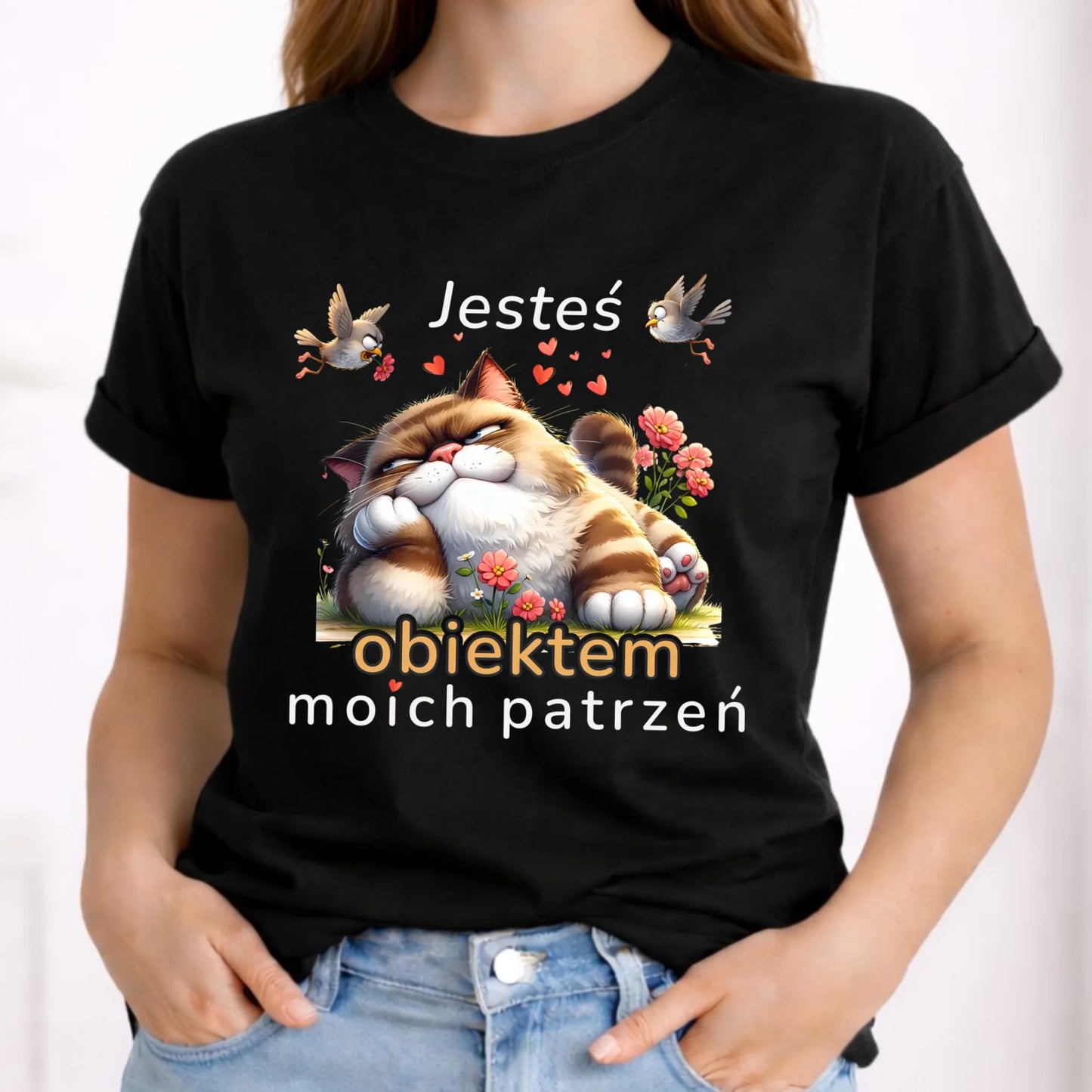 Koszulka damska - Jesteś obiektem moich patrzeń W68 - StoryCups.pl