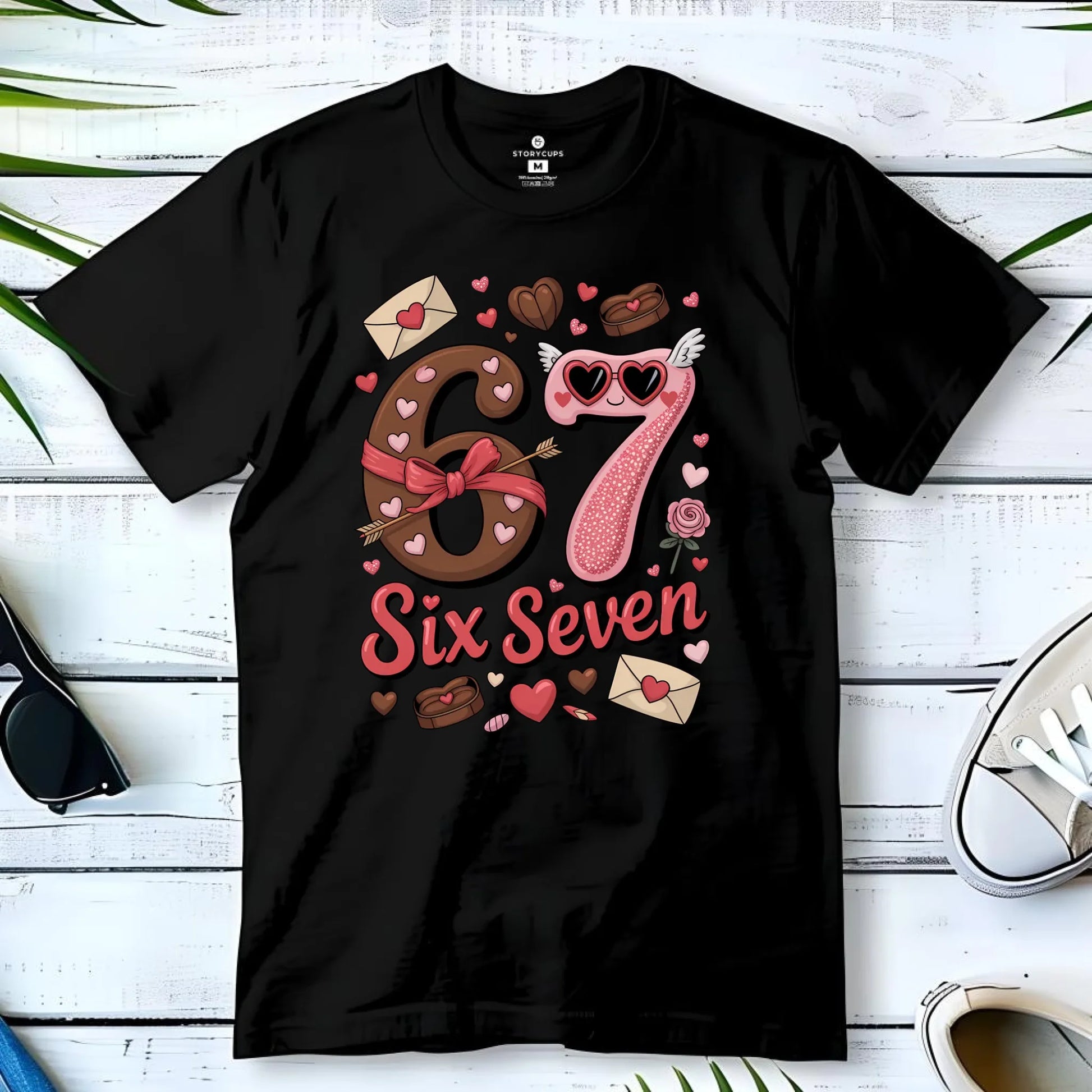 Koszulka męska - Miłość Six Seven 67 W72 - StoryCups.pl