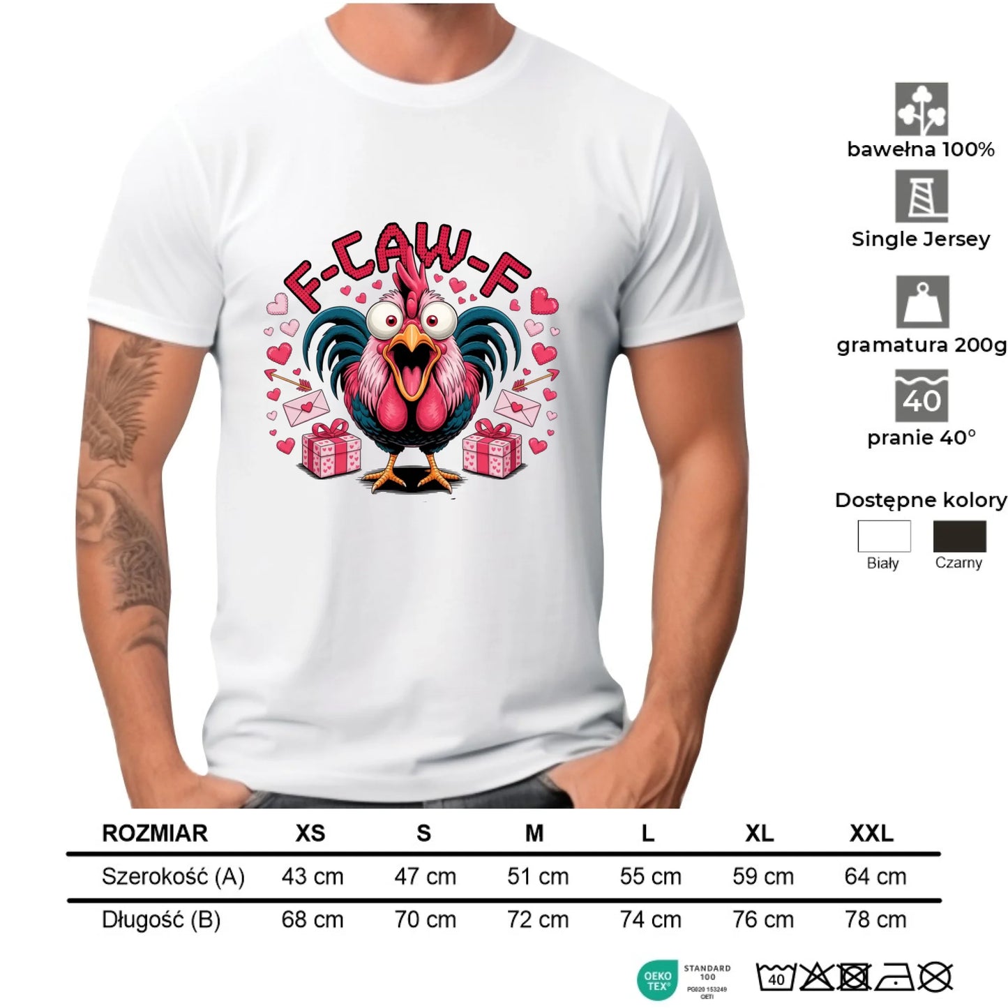 Koszulka męska - F-CAW-F W73 - StoryCups.pl