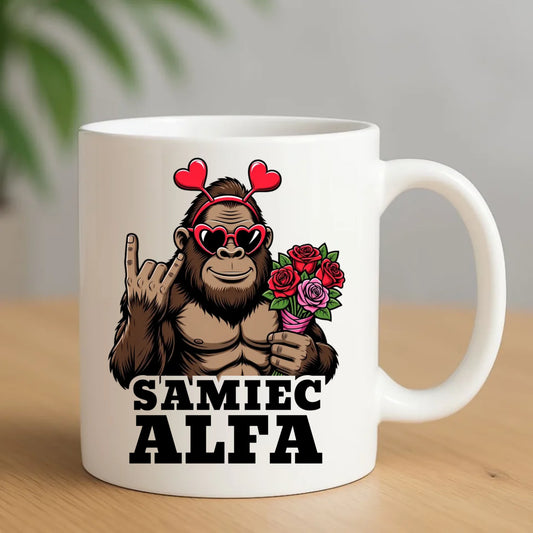 Kubek dla faceta - Samiec Alfa W74 - StoryCups.pl