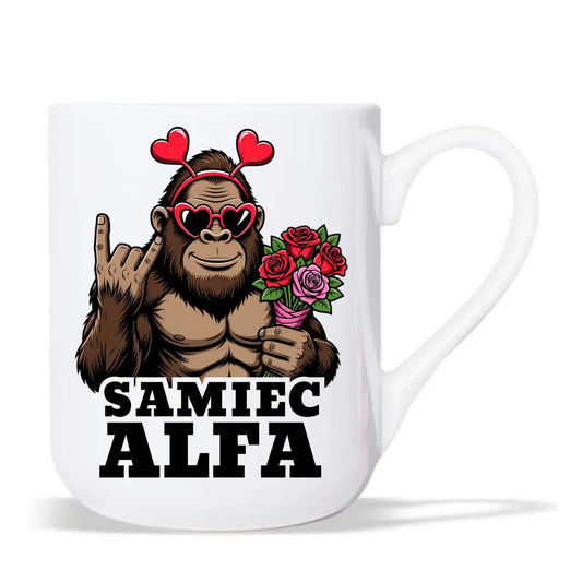 Kubek elegant dla faceta - Samiec Alfa W74 - StoryCups.pl