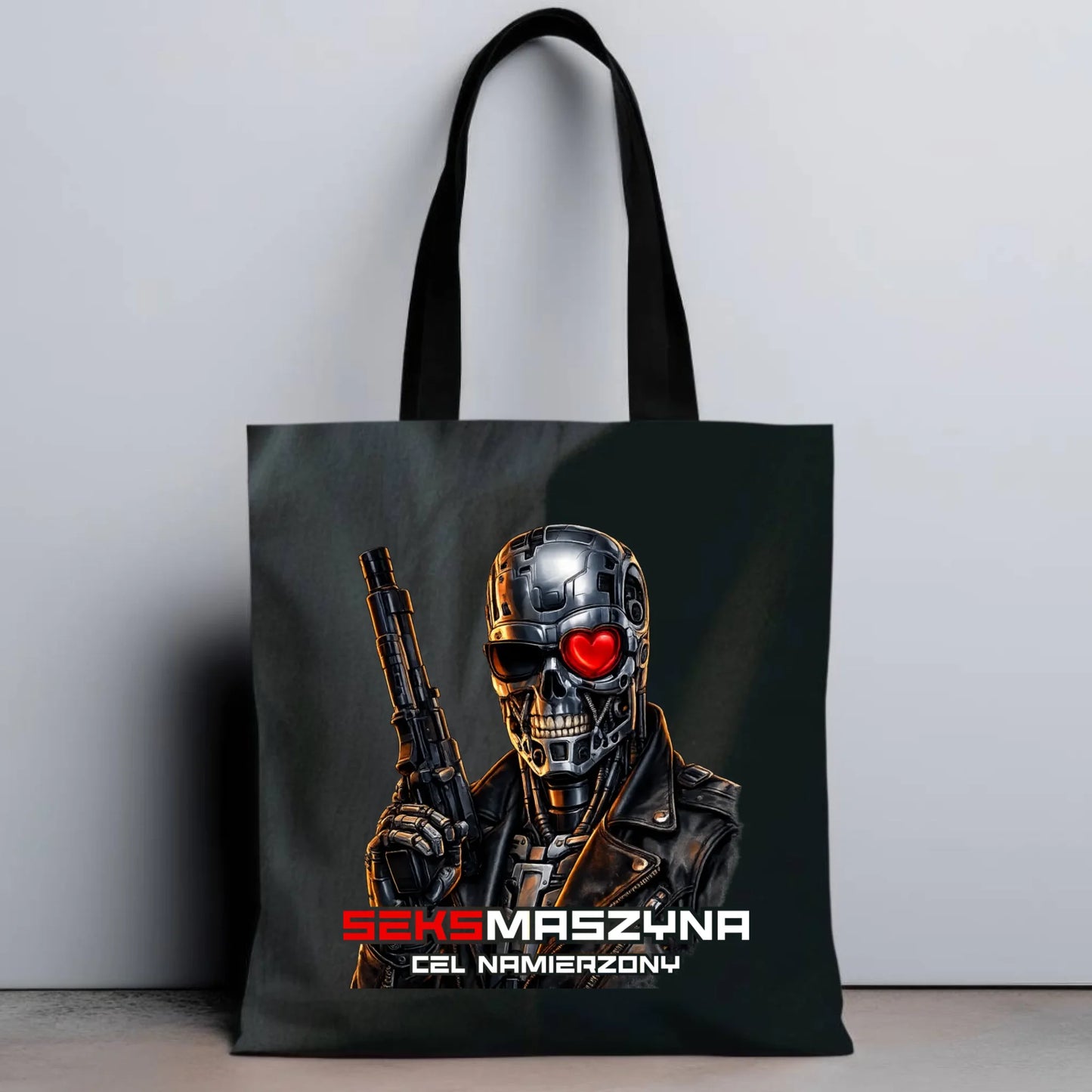 Torba dla faceta - Cyborg z sercem Seks maszyna DCH32 - StoryCups.pl