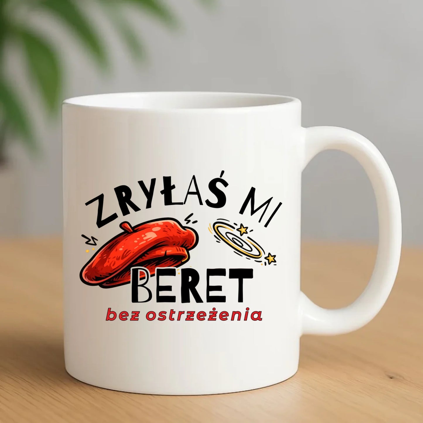 Kubek - Zryłaś mi beret DZ34 - StoryCups.pl