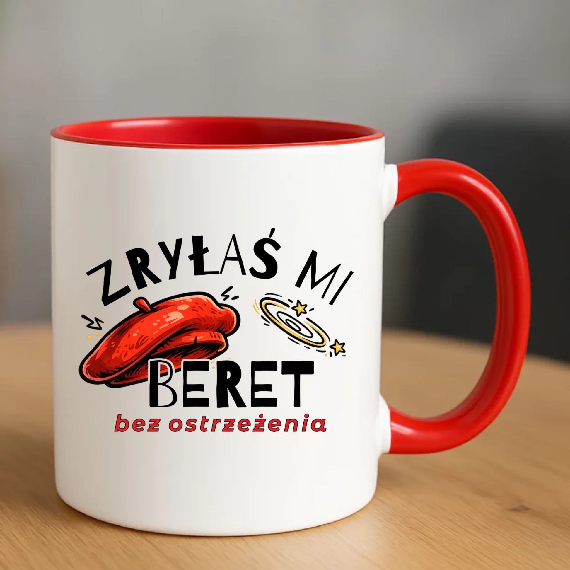 Kubek - Zryłaś mi beret DZ34 - StoryCups.pl