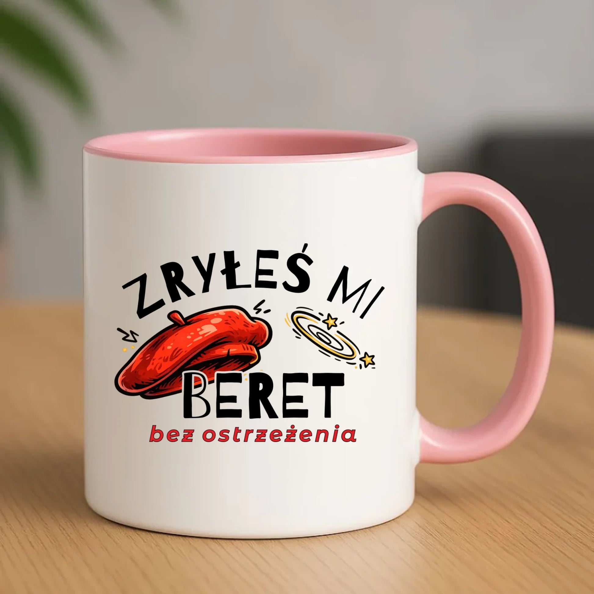 Kubek dla faceta - Zryłeś mi beret DCH34 - StoryCups.pl