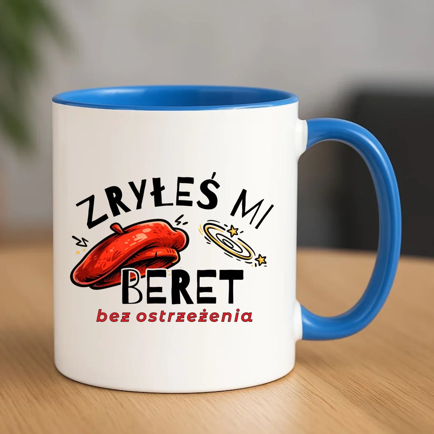 Kubek dla faceta - Zryłeś mi beret DCH34 - StoryCups.pl