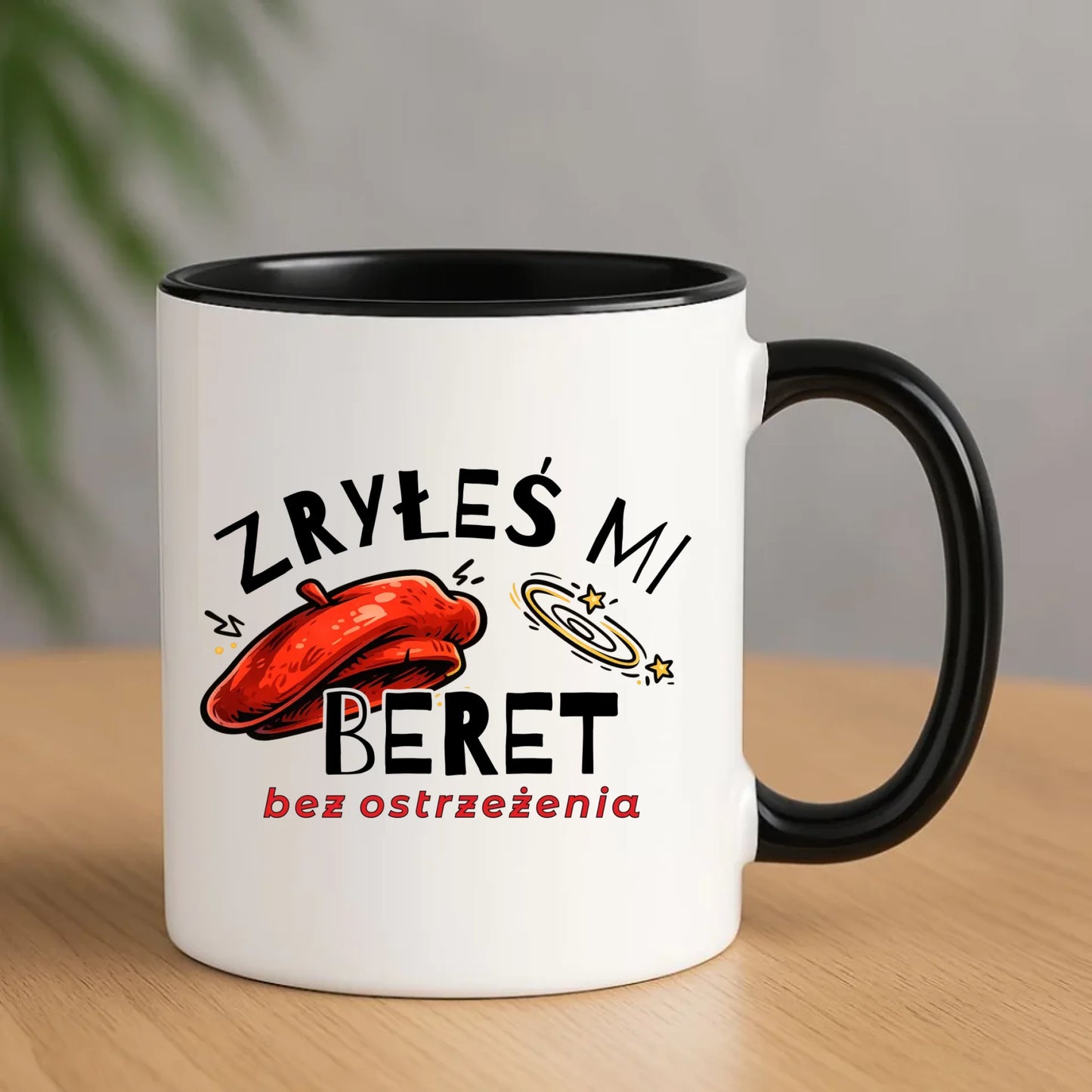 Kubek dla faceta - Zryłeś mi beret DCH34 - StoryCups.pl