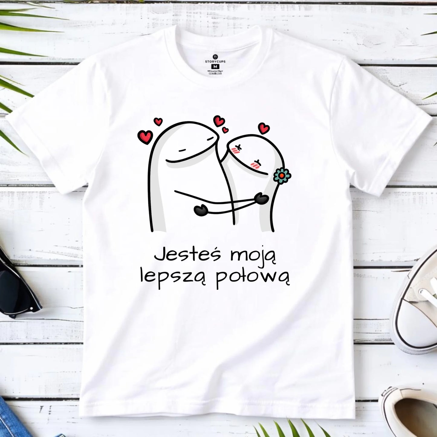 Koszulka męska - Jesteś moją lepszą połową W87 - StoryCups.pl