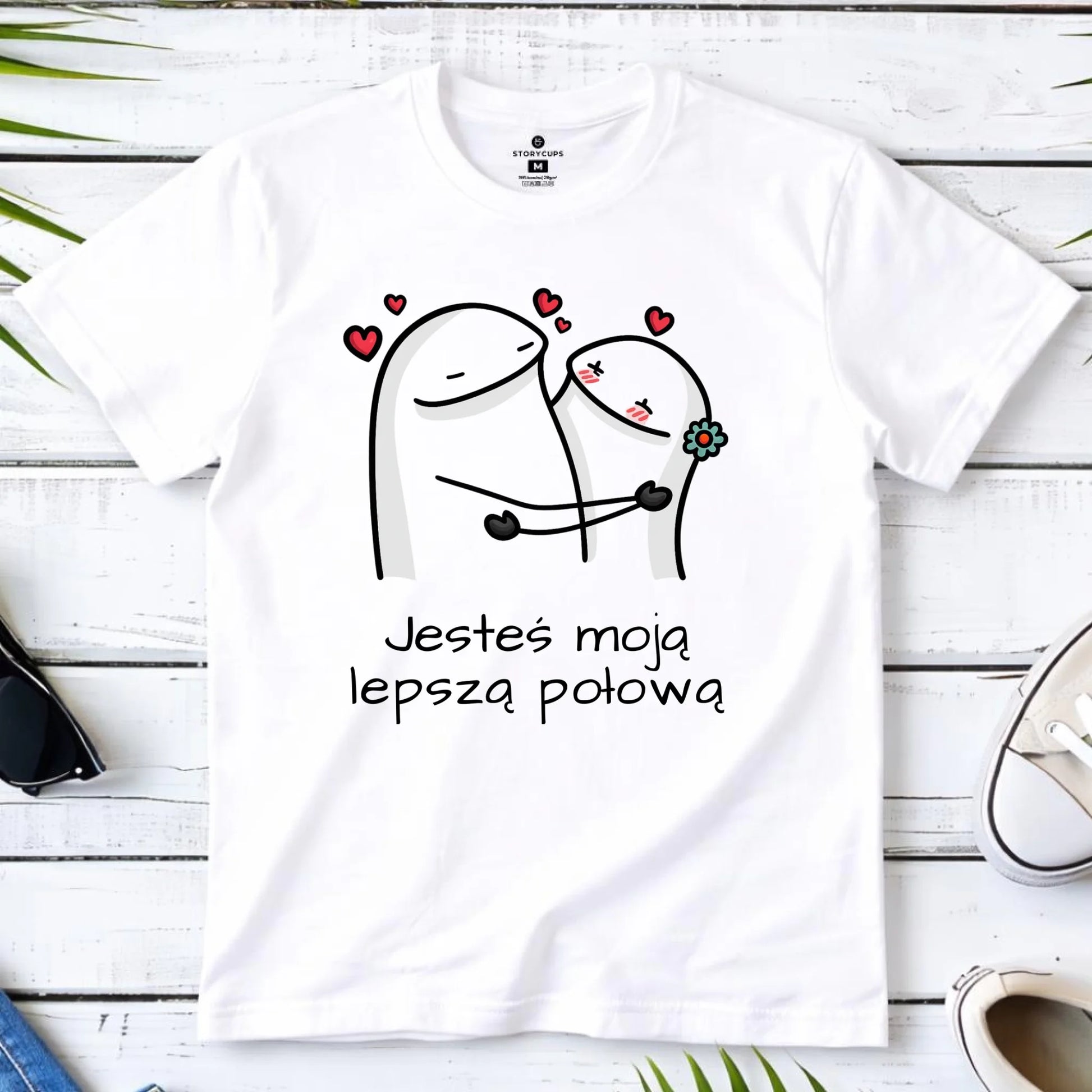 Koszulka męska - Jesteś moją lepszą połową W87 - StoryCups.pl