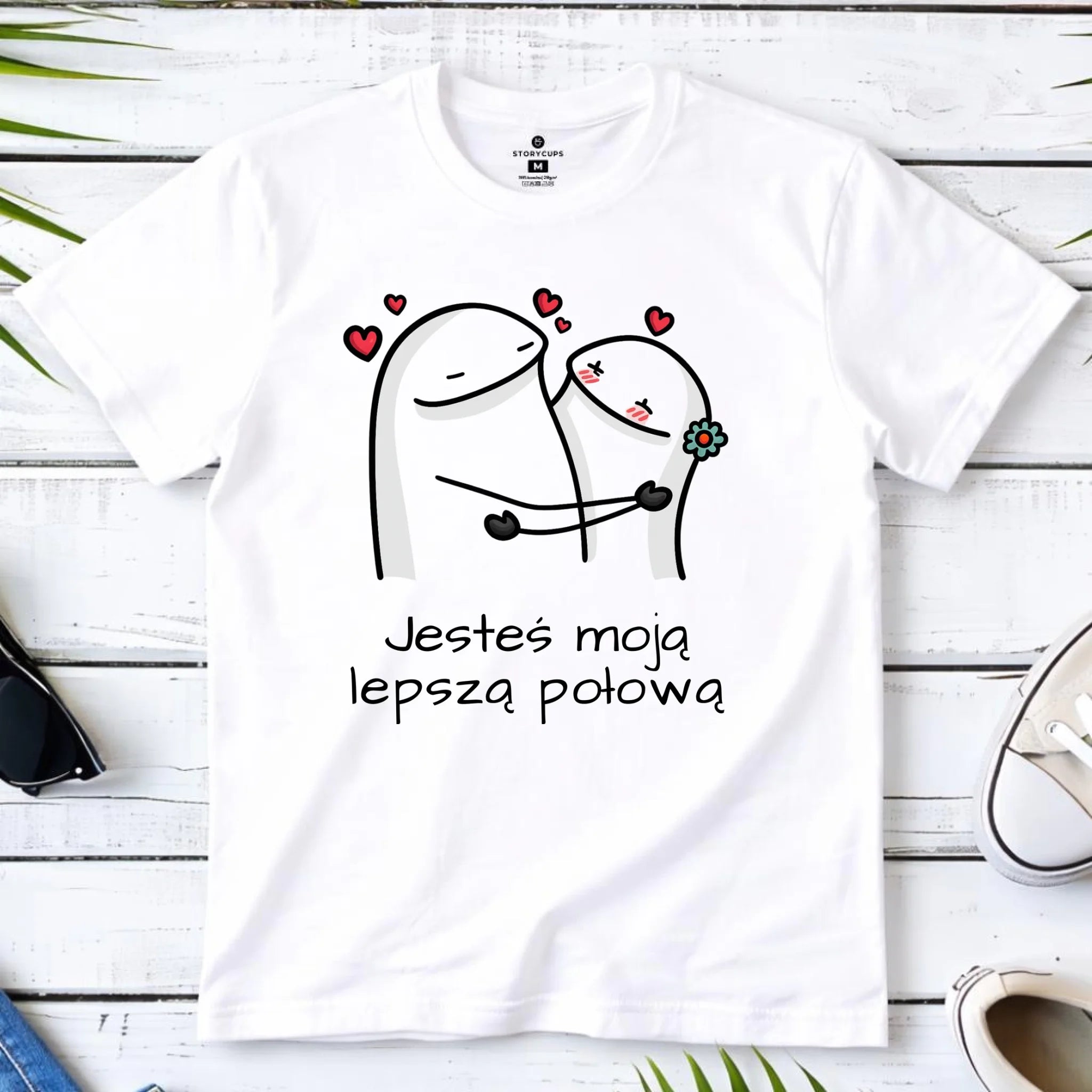 Koszulka męska - Jesteś moją lepszą połową W87 - StoryCups.pl