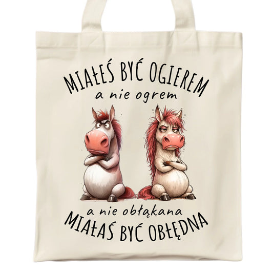 Torba dla par - Ogier & Obłędna - śmieszna W85 - StoryCups.pl
