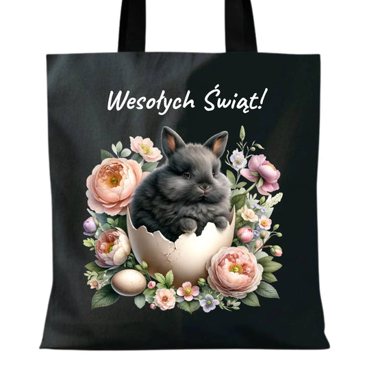 Torba na Wielkanoc - Zajączek w pisance Wesołych Świąt WN03 - StoryCups.pl