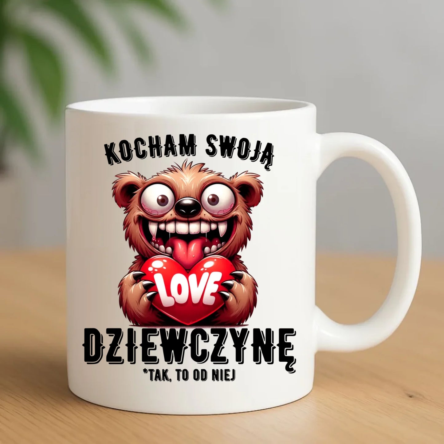 Kubek dla chłopaka - Kocham swoją dziewczynę W30 - StoryCups.pl