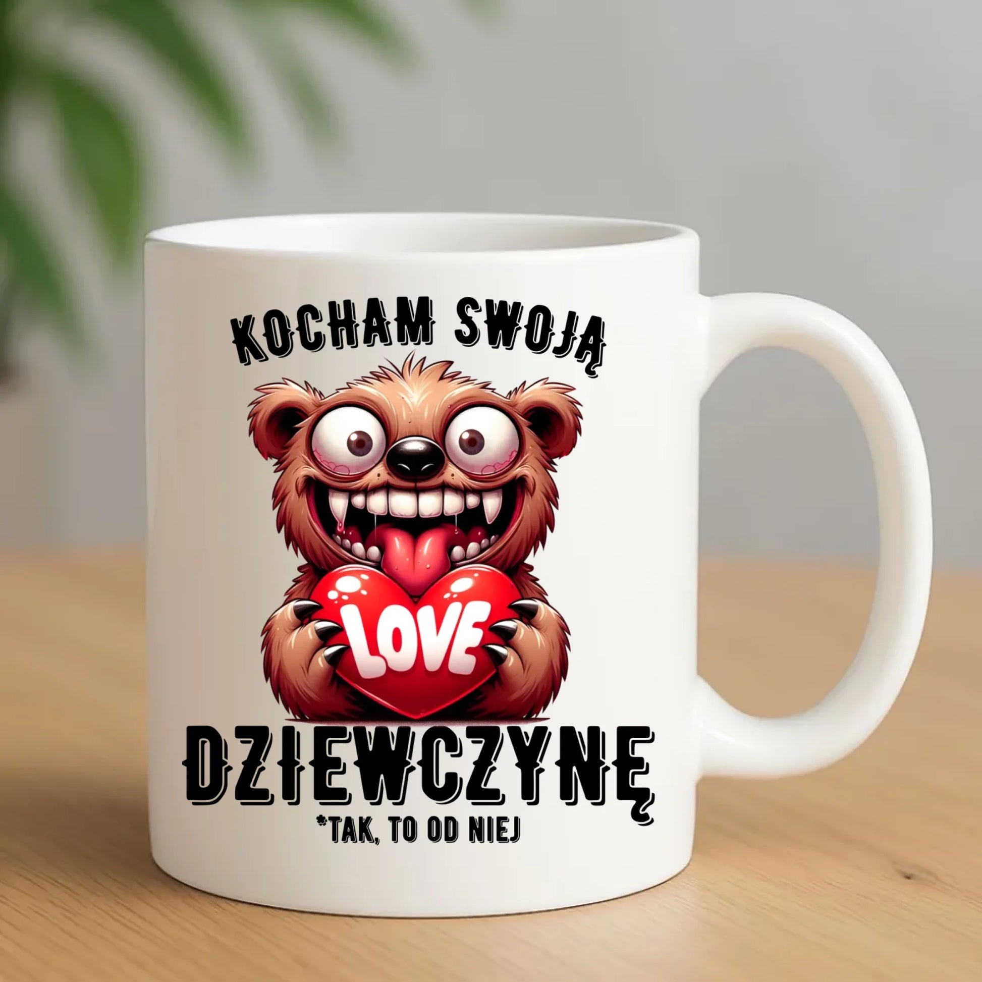 Kubek dla chłopaka - Kocham swoją dziewczynę W30 - StoryCups.pl