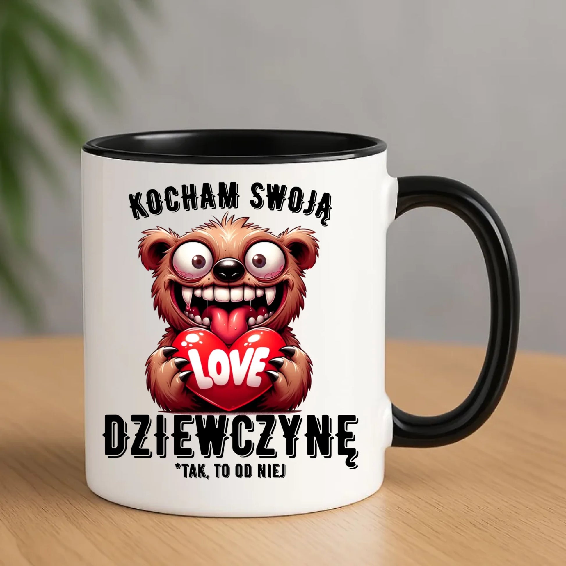 Kubek dla chłopaka - Kocham swoją dziewczynę W30 - StoryCups.pl
