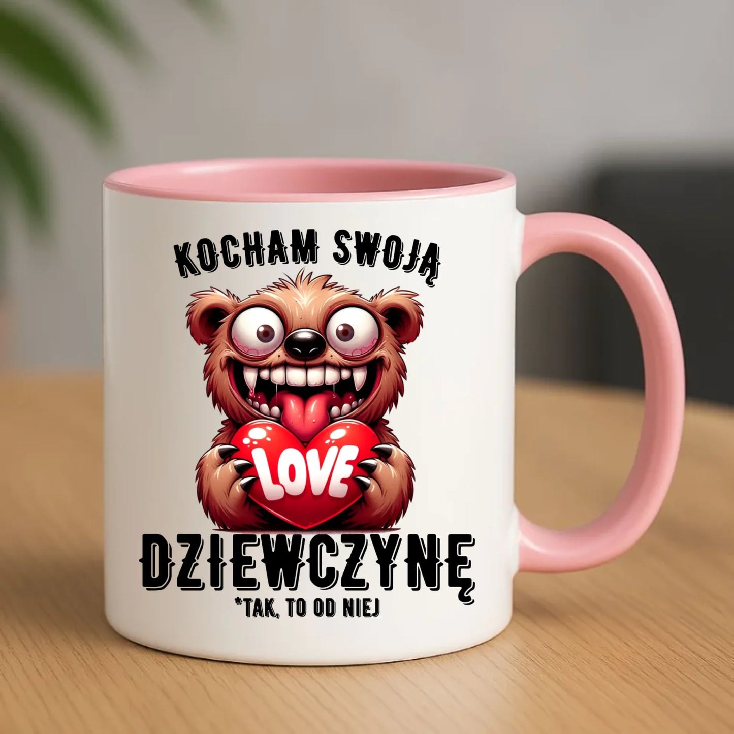Kubek dla chłopaka - Kocham swoją dziewczynę W30 - StoryCups.pl