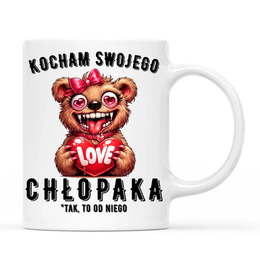 Kubek dla dziewczyny - Kocham swojego chłopaka W89