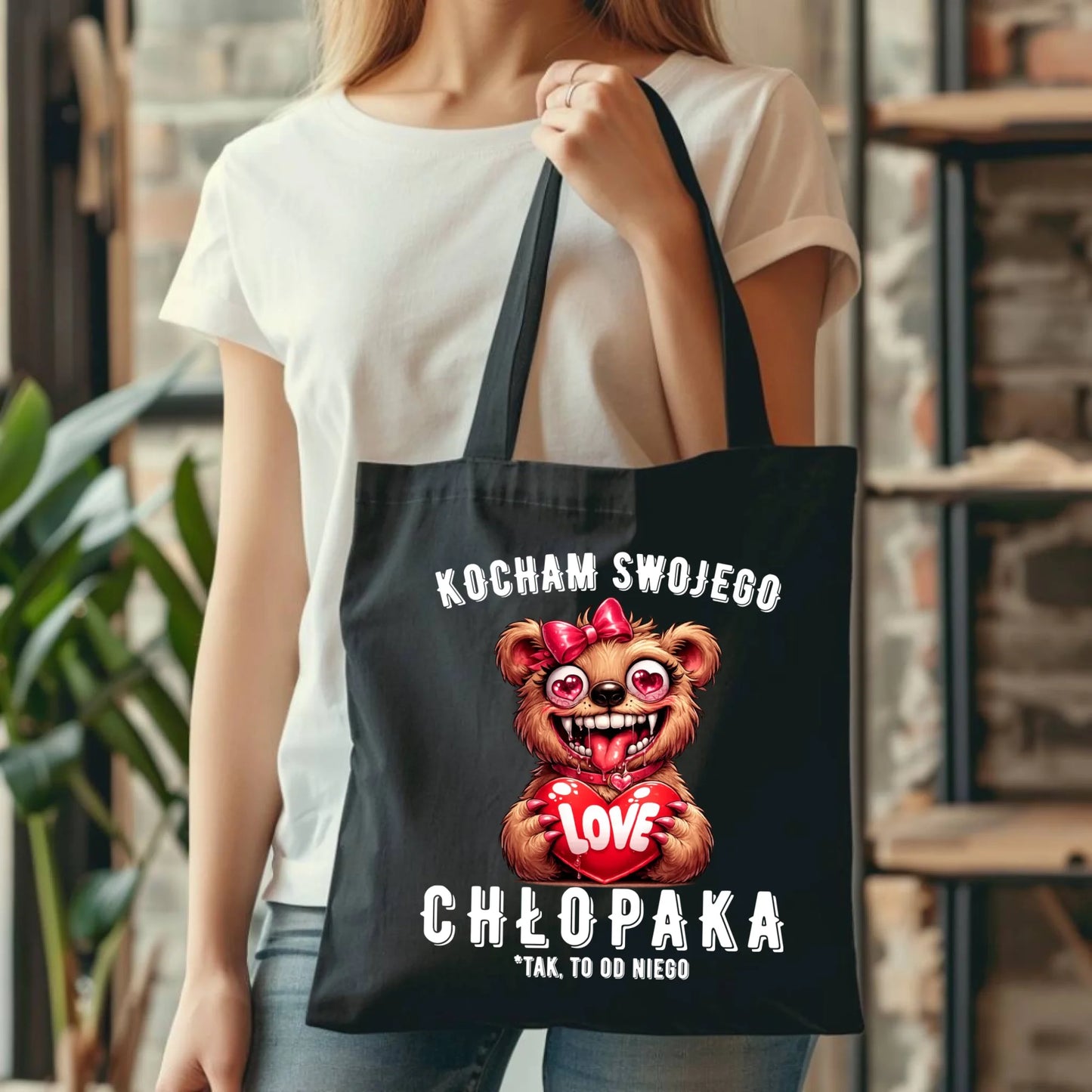 Torba dla dziewczyny - Kocham swojego chłopaka W89