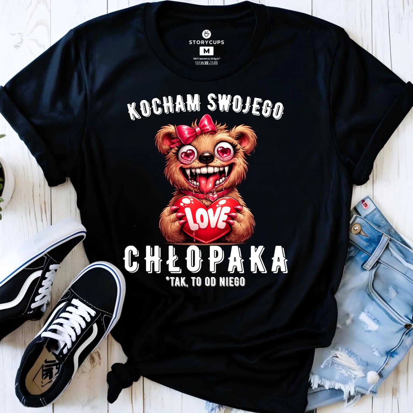 Koszulka damska dla dziewczyny - Kocham swojego chłopaka W89