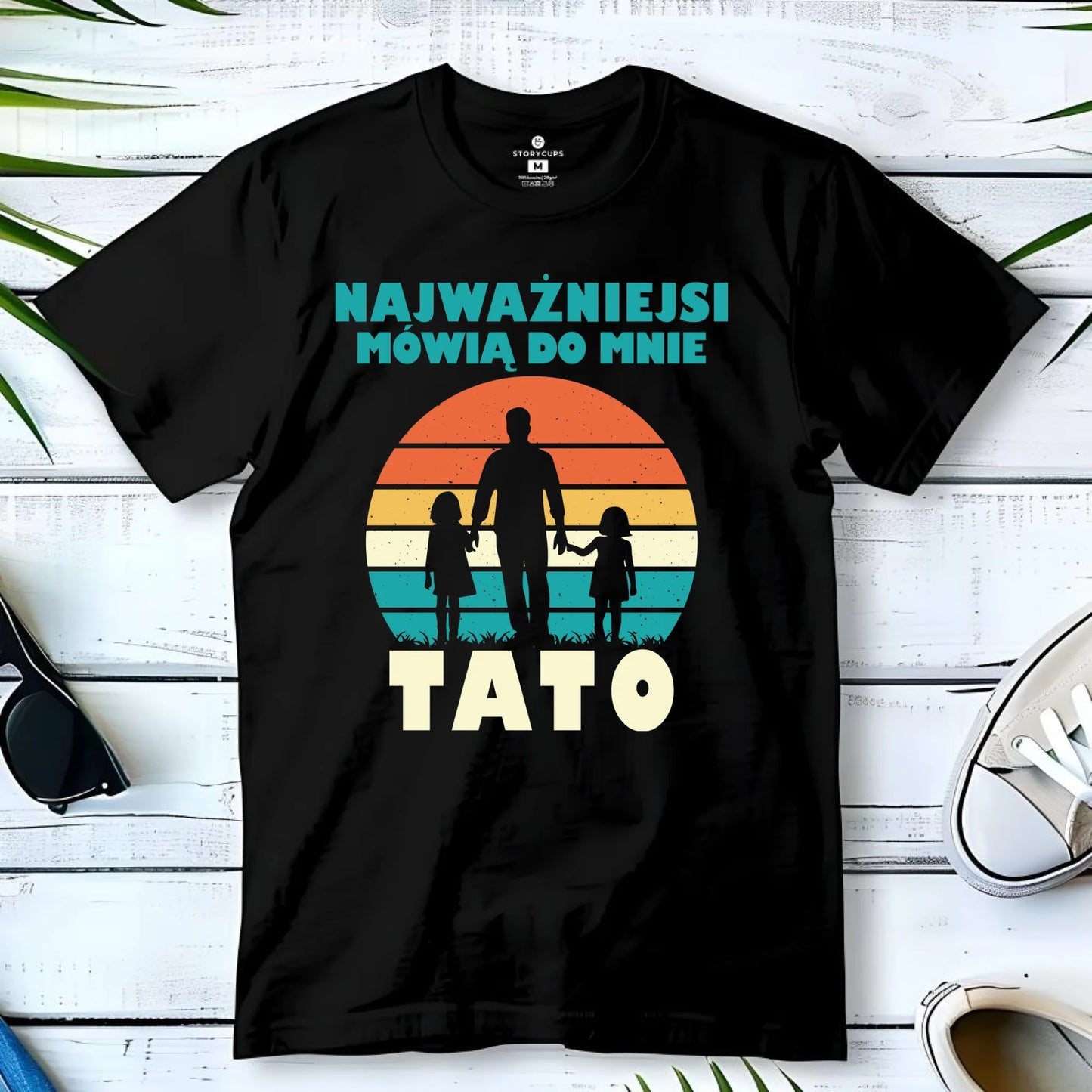 Koszulka dla taty - Najważniejsi mówią do mnie tato DT31