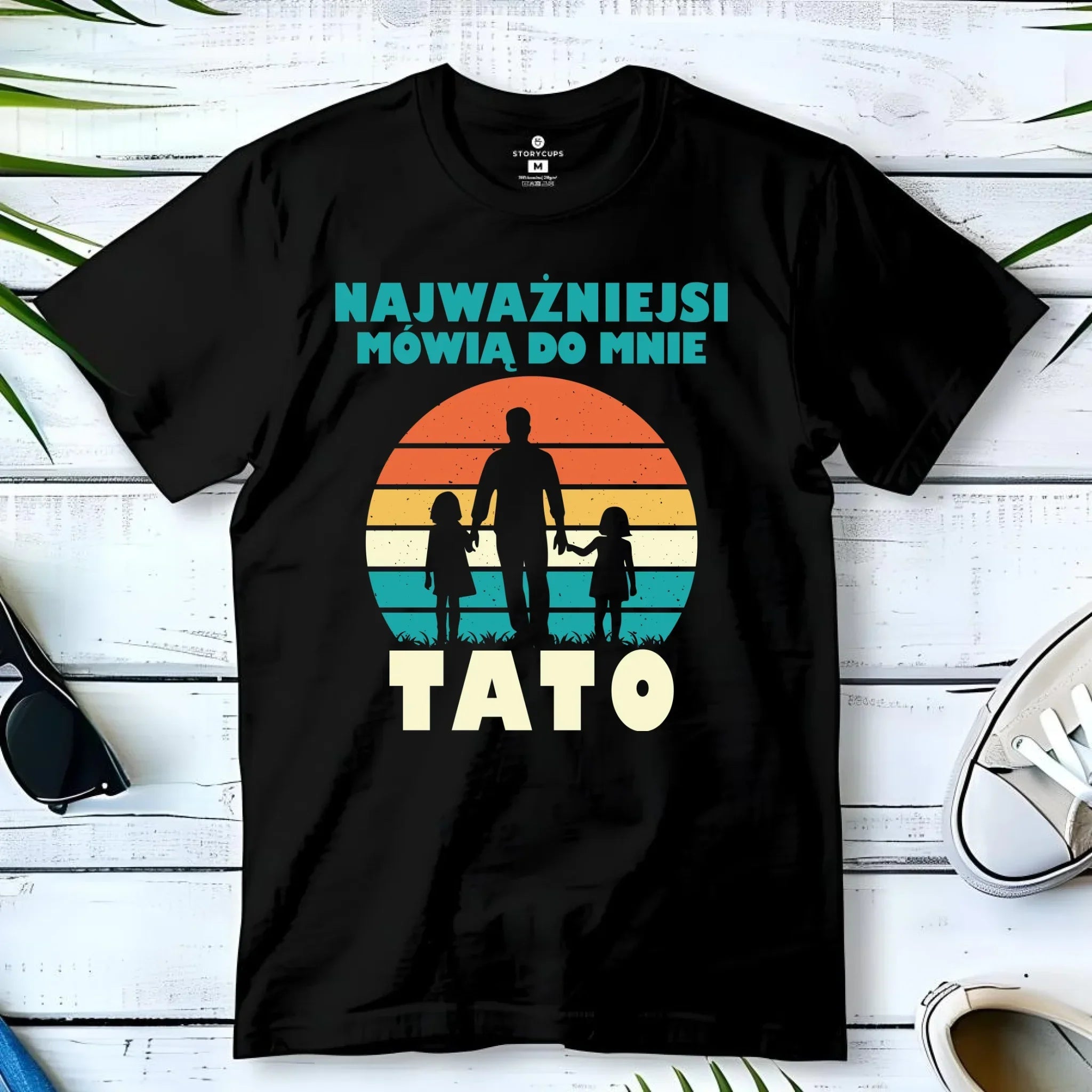 Koszulka dla taty - Najważniejsi mówią do mnie tato DT31 - StoryCups.pl