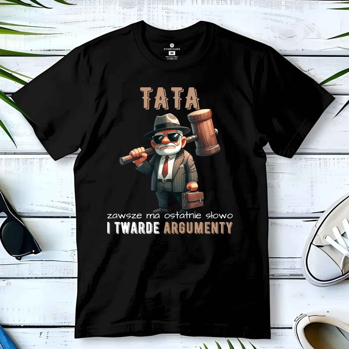 Koszulka dla taty - Tata zawsze ma ostatnie słowo DT82