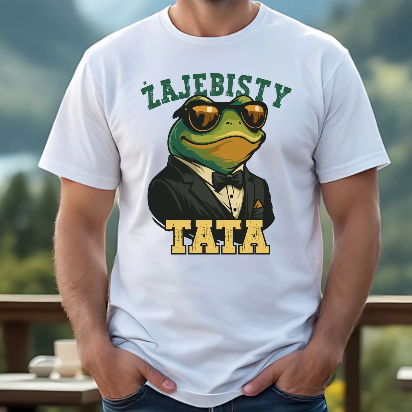 Koszulka dla taty - Żajebisty tata DT83