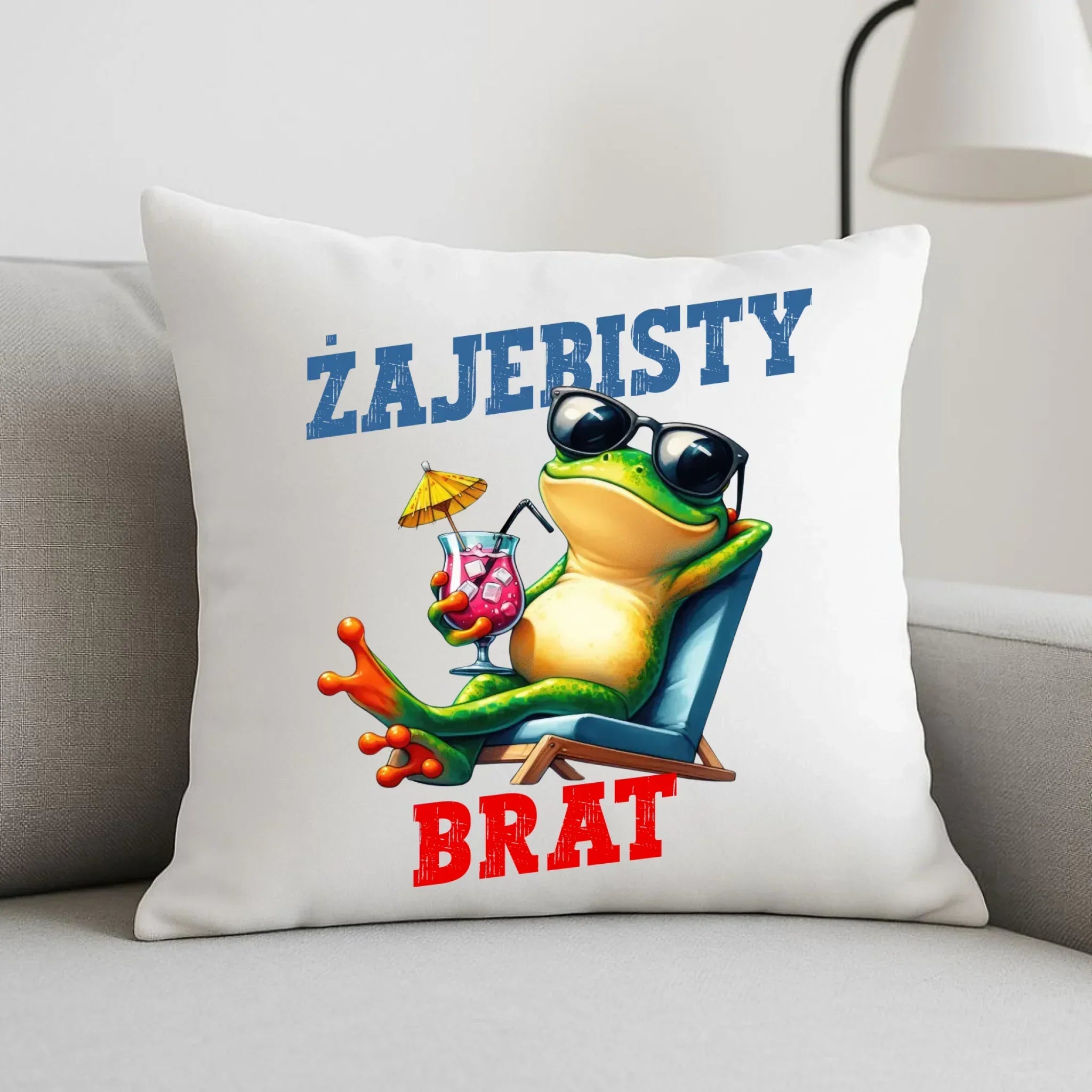 Poduszka dla brata - Żajebisty Brat DB01 - StoryCups.pl