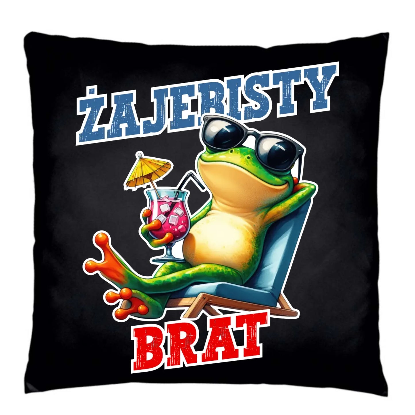 Poduszka dekoracyjna dla brata - Żajebisty Brat DB01 - StoryCups.pl