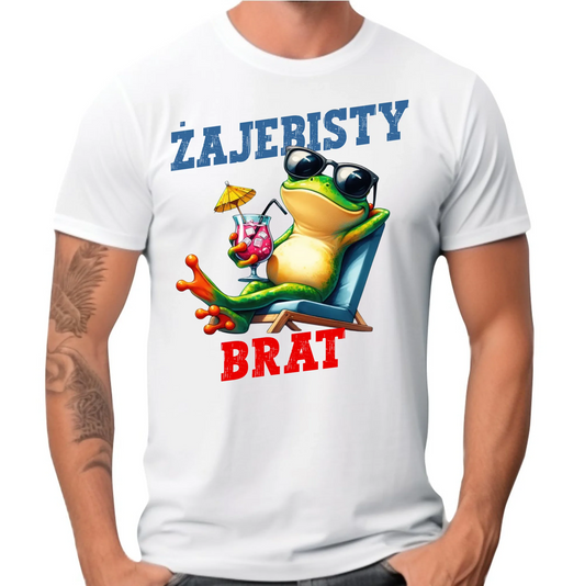 Koszulka męska dla brata - Żajebisty Brat DB01 - StoryCups.pl