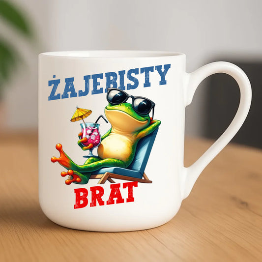 Kubek elegant dla brata - Żajebisty Brat DB01 - StoryCups.pl