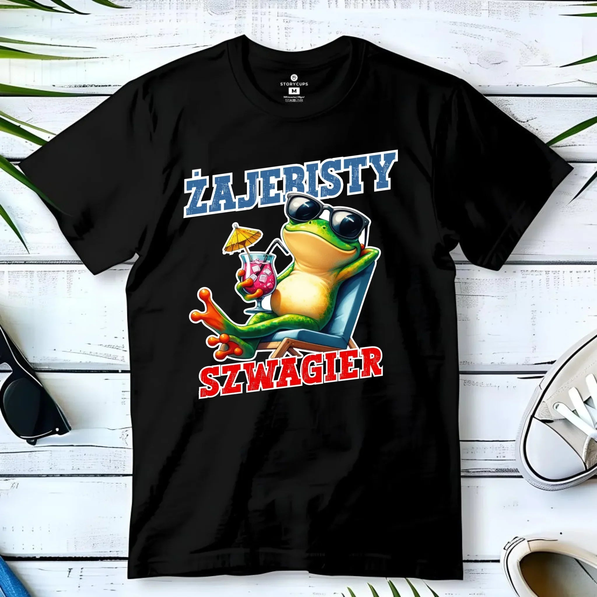 Koszulka męska dla szwagra - Żajebisty Szwagier DSZ01 - StoryCups.pl