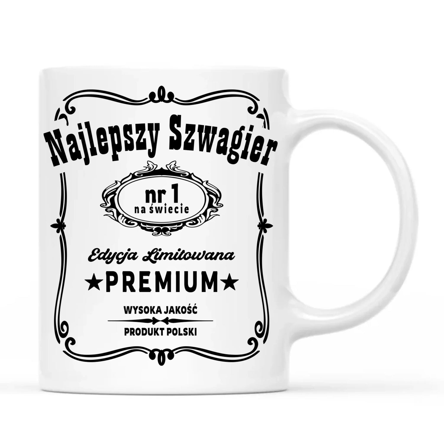 Kubek dla szwagra - Najlepszy Szwagier Edycja Limitowana DSZ02 - StoryCups.pl