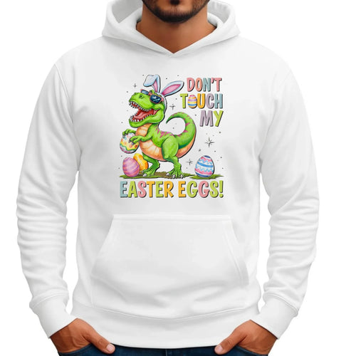Don't touch my easter eggs | Bluza męska z kapturem na Wielkanoc WN34 - StoryCups.pl