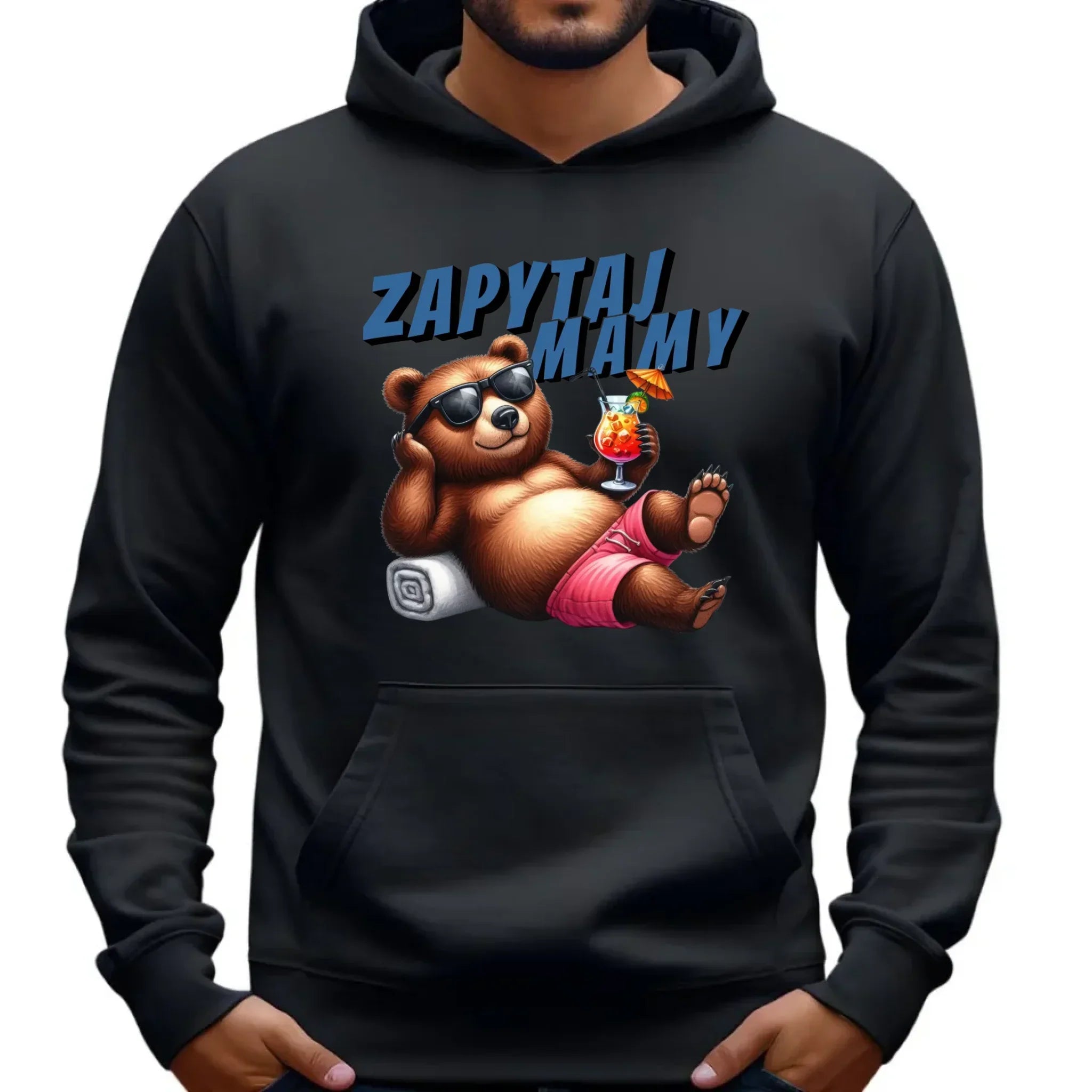 Zapytaj mamy | Bluza męska z kapturem dla taty DT77 - StoryCups.pl