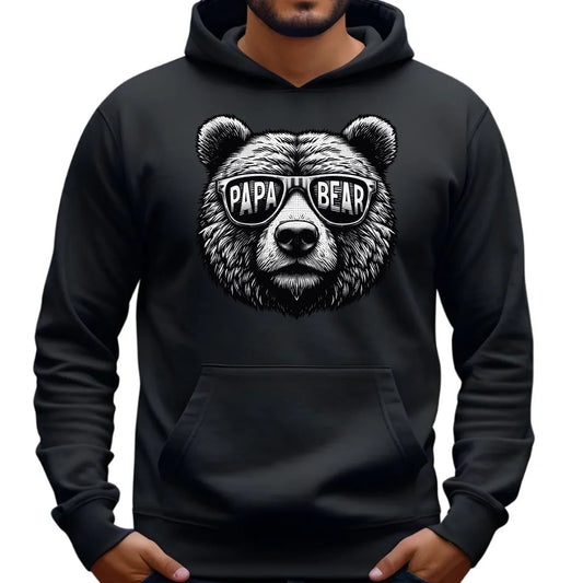 Papa bear | Bluza męska z kapturem dla taty DT62 - StoryCups.pl