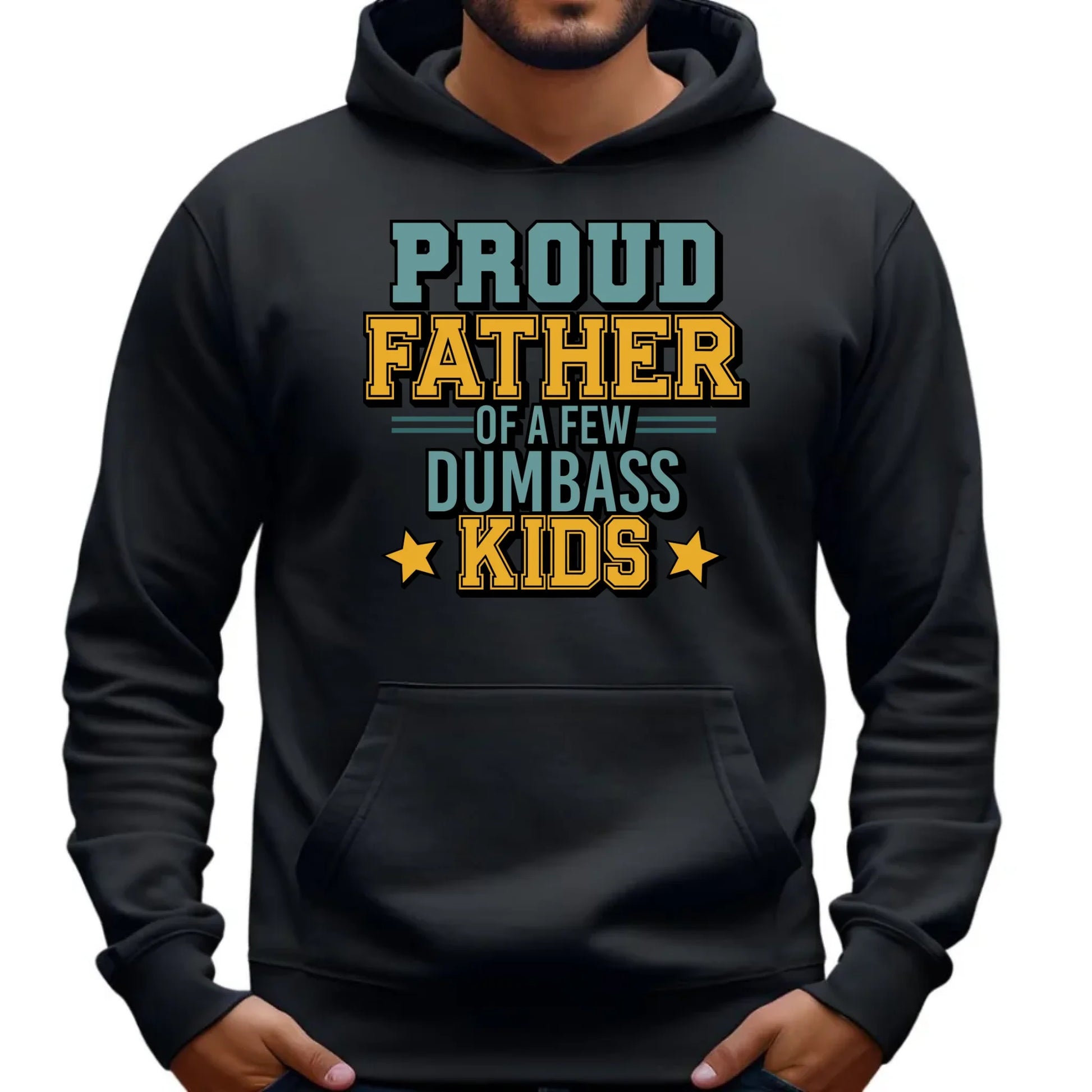 Proud father | Bluza męska z kapturem dla taty DT70 - StoryCups.pl