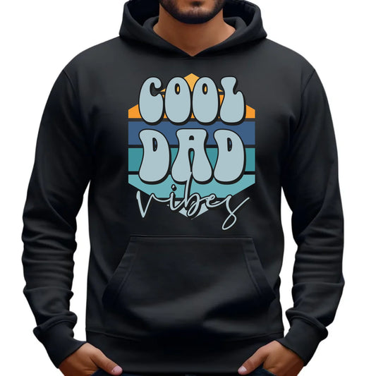Cool Dad Vibes | Bluza męska z kapturem nadruk DT56 - StoryCups.pl