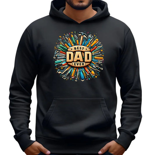 Best Dad Ever | Bluza męska z kapturem dla taty DT57 - StoryCups.pl