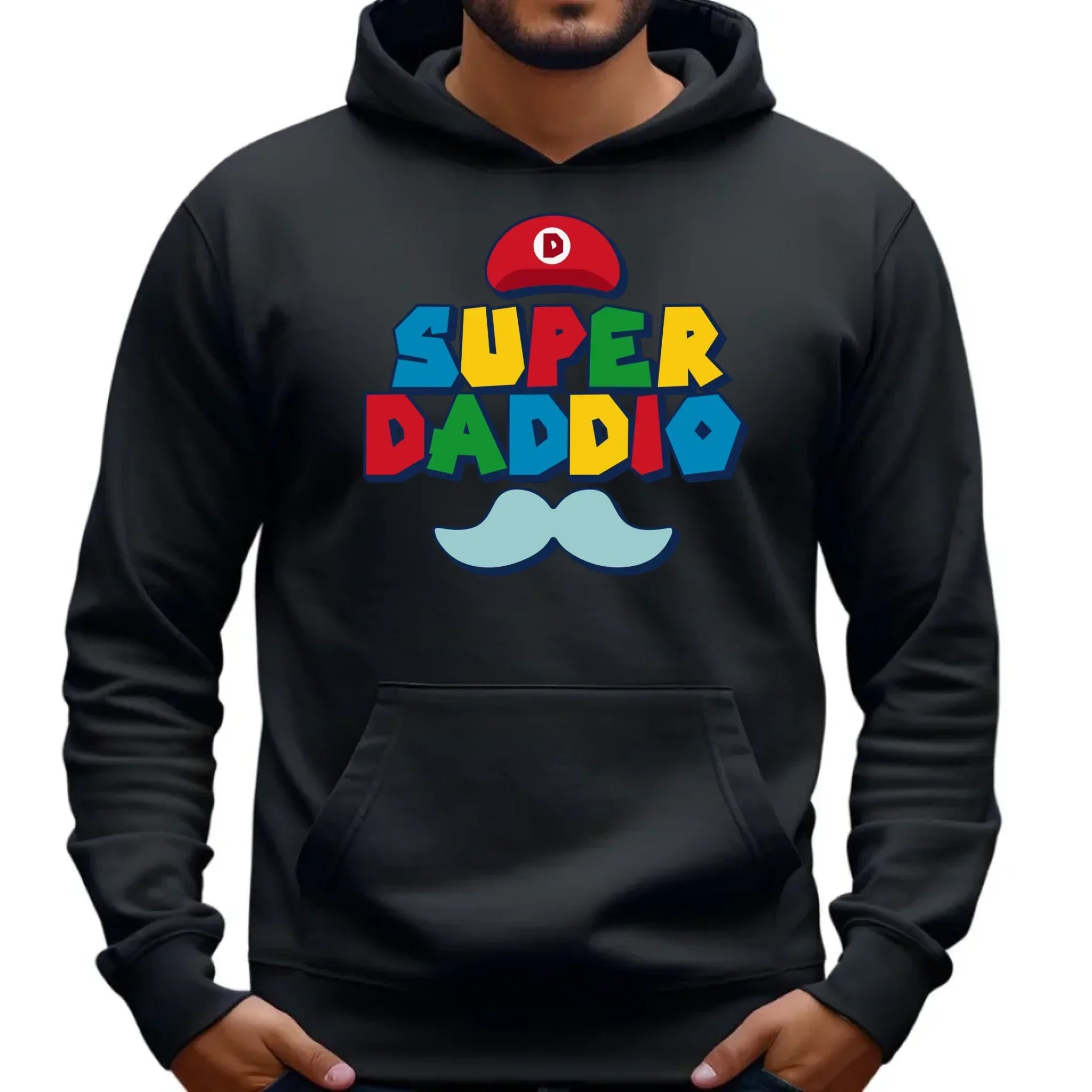 Super Daddio | Bluza męska z kapturem dla taty DT28 - StoryCups.pl