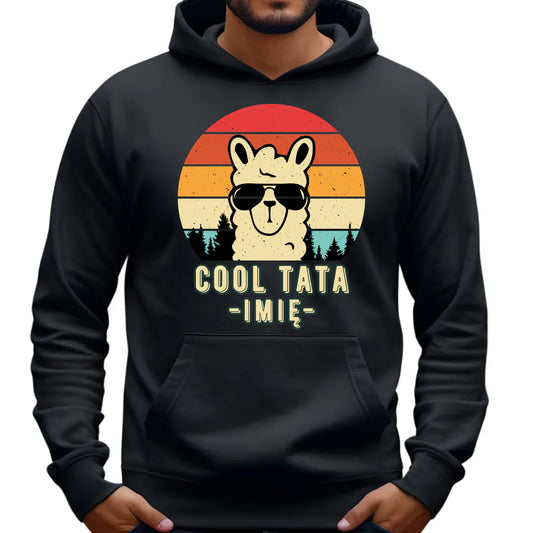 Cool tata | Bluza męska z kapturem dla taty DT04 - StoryCups.pl