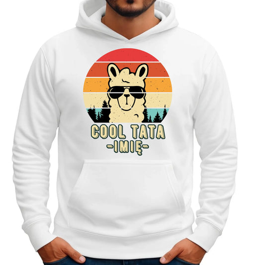 Cool tata | Bluza męska z kapturem dla taty DT04 - StoryCups.pl